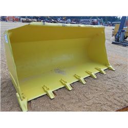 84" GP BUCKET W/TEETH, FITS WHEEL LOADER