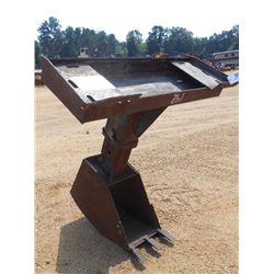 ADJUSTMENT HOLE DIGGER FITS SKID STEER