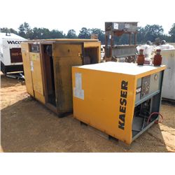 KAISER KRD400 COMPRESSOR, S/N 03630209506-0016K, DIESEL ENG