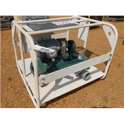 SEMCO 1000 ELECTRIC PORTABLE FIELD SHOWER PUMP, S/N 0396