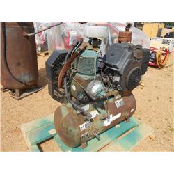 CHAMPION AIR COMPRESSOR W/TANK MTD ON SKID