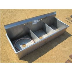 6' 3 COMPARTMENT S/S SINK