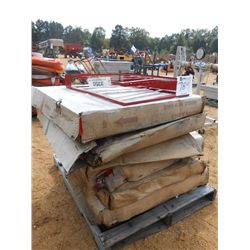 1 LOT (8) WALL HANGER FOR FIRE HOSE