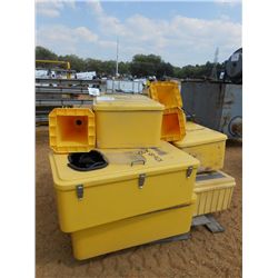 1 LOT (7) BREATHING AIR PACK