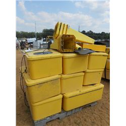 1 LOT (9) BREATHING AIR PACK