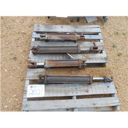 1 LOT (4) HYD CYLINDER