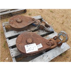 1 LOT (2) MCKISSICK #7 CABLE BLOCK