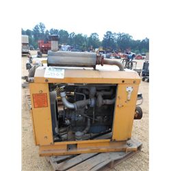 DIESEL ENGINE W/POWER TAKE OFF COOLING SYSTEM, SKID MTD