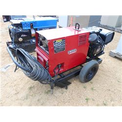 LINCOLN WELDAN POWER 225G7 WELDER, GAS ENGINE, AC/DC