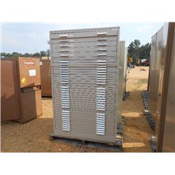 1 LOT (5) PRINT FILE CABINET