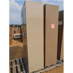 1 LOT (2) 72" STORAGE CABINET