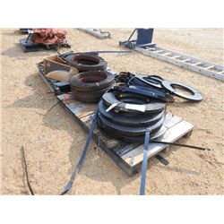 1 LOT MISC SIZE BANDING STRAPS