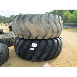 1 LOT (2) 39.5 X 39 TIRES