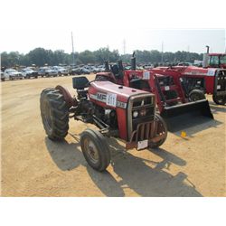 MASSEY FERGUSON 235 FARM TRACTOR, S/N 9A216868, PTO, 3PTH, METER READING 1,046 HRS