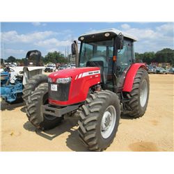 MASSEY FERGUSON HD2680 4X4 FARM TRACTOR, S/N 31024BX16004, 3 PT HITCH, 2 HYD REMOTES, ECAB W/AIR, ME
