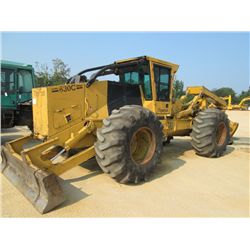 TIGERCAT 630C GRAPPLE SKIDDER, S/N 6302556, (06 YR) DUAL ARCH GRAPPLE, WINCH, ECAB W/AIR, 30.5L-32 T