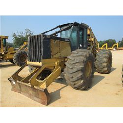 JOHN DEERE 648GIII GRAPPLE SKIDDER, S/N 594027, DUAL ARCH, JD GRAPPLE, WINCH, ECAB W/AIR, 30.5-32 TI