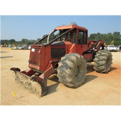 TIMBERJACK 450B GRAPPLE SKIDDER, S/N CK2186, SINGLE ARCH, ESCO GRAPPLE, CAB W/SCREWS, 28L-26 TIRES