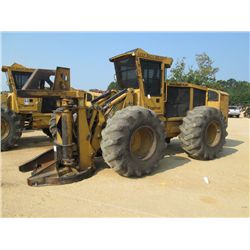 TIGERCAT 720E FELLER BUNCHER, S/N 7204752 (09 YR) SAWHEAD, ECAB W/AIR, 30.5L-32 TIRES, METER READING