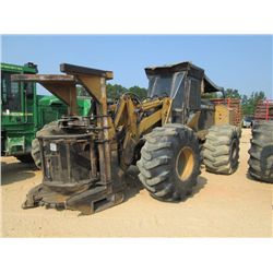 HYDRO AX 611EX FELLER BUNCHER, S/N 6367, SAWHEAD, ECAB W/AIR, METER READING 8,999 HRS