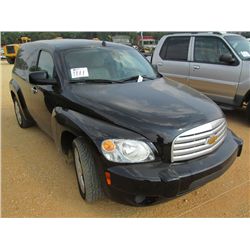 2001 CHEVROLET HHR CRUISER, S/N 1GCDA15097S625838, GAS ENG, A/T, A/C, P/S, ODOMETER READING 73,003 M