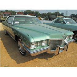 CADILLAC COUPE DEVILLE, S/N 6D47R2Q274524, V8 GAS, A/T, 2 DOOR, P/S, A/C