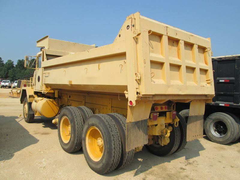1979 AM GENERAL TRIAXLE DUMP, S/N OT58166710293, CUMMINS 400 HP