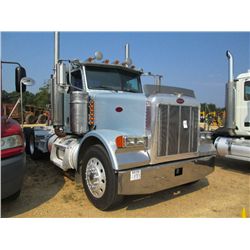 2007 PETERBILT 378 T/A TRUCK TRACTOR, S/N 1XPFD49X47D651817, ISX CUMMINS 530HP DIESEL, 10 SPD TRANS,
