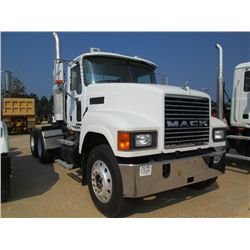 2007 MACK CHN613 T/A TRUCK TRACTOR, S/N 11AJ06Y66N005892, MACK DIESEL ENG, 10 SPD TRANS, 44K REAR, 1