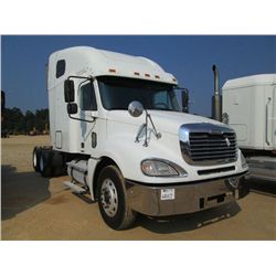 2005 FREIGHTLINER FL120TA TRUCK TRACTOR, S/N 1FUJA6AY55LN67656, CAT DIESEL ENG, AUTO SHIFT, A/C, P/S