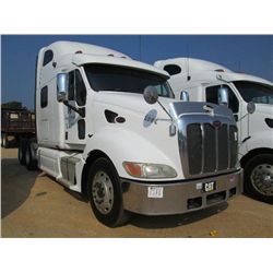 2005 PETERBILT 387 TRUCK TRACTOR, S/N 1XP7DB9X5D841349, 475 HP CAT DIESEL ENG, 18 SPD FULLER TRANS, 