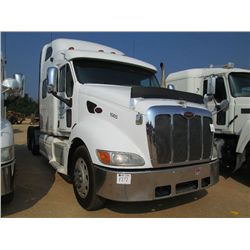 2005 PTERBILT 387 TRUCK TRACTOR, S/N 1XP7DB9X650862121, 475 HP CAT DIESEL ENG, 18 SPD FULLER TRAN, 3