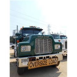 1988 MACK R688ST T/A TRUCK TRACTOR, S/N 1M2N187Y2JW021764, E6 350 HP DIESEL ENG, 9 SPD, MACK TRANS, 