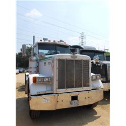 1998 PETERBILT 379 T/A TRUCK TRACTOR, S/N 1XP5D69X6WD452919, N14 CUMMINS DIESEL ENG, 10 SPD TRANS, 3