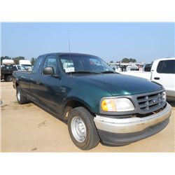 2000 FORD F150 PICKUP, S/N 1FTRX17W4YNC30545, GAS ENG, A/T, A/C, P/S