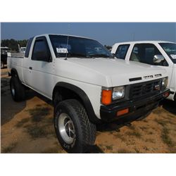 1987 NISSAN 4X4 EXTENDED CAB PICKUP, S/N 1N6HD16Y7HC342644, V6, 5 SPD, A/C