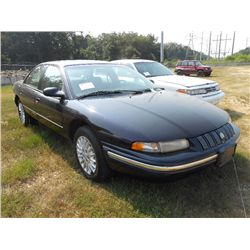 1997 CRYSLER CONCORDE, S/N 2C3HD56F0VH560964, GAS ENG, A/T, A/C, P/S, ODOMETER READING 145,421 MI