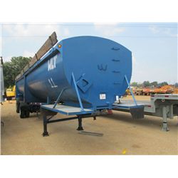 2001 TRAILKING 40' T/A DUMP TRAILER, S/N 1TKFT40221B083780, SPREAD AXLE, 295175R22.5 TIRES, DISC RIM