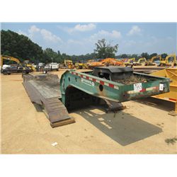 DYNAWELD 50 TON DETACHABLE LOW BOY, S/N VIX35116 NEB, (97 YR) PONY MOTOR, T/A, 255/70R22.5 TIRES