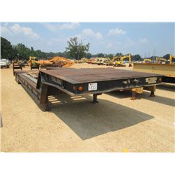 1992 TRAIL KING 48' T/A LOW BOY, S/N 1TPS04833NM020363, 4' DOVE TAIL, RAMPS, REAR COVER, FRONT DECK,
