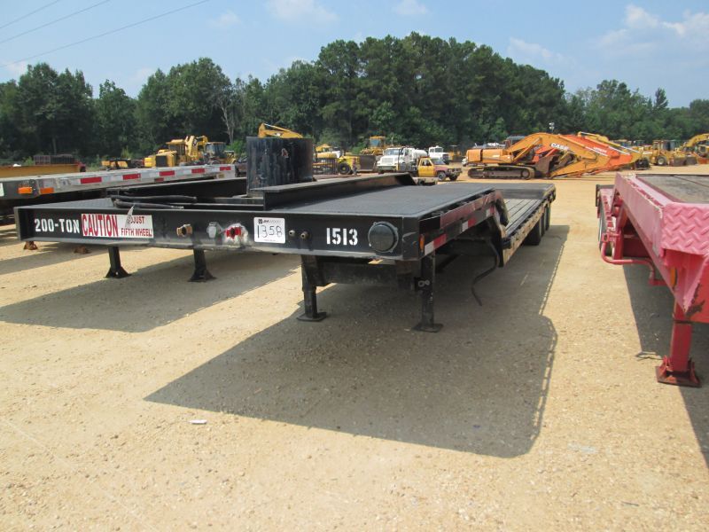 40' TRIAXLE STEP DECK TRAILER, S/N, 29' FLATBED, 11' STEP DECK, 255