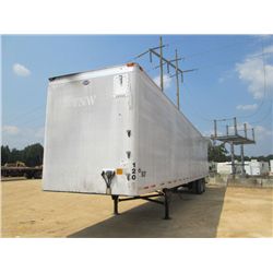 2002 UTILITY 53' VAN TRAILER, S/N 1UYVS25392G861526, 295/75R22.5 TIRES