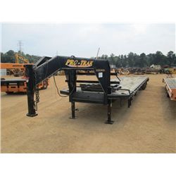 2007 PRO TRACK 10 TON GOOSENECK TRAILER, S/N 5BNDG40297W001310, 34'6" LONG, 5' DOVETAIL, 8'6" WIDE 3