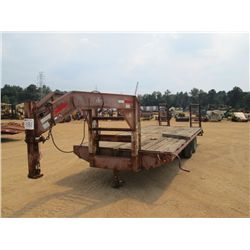 TRAILER WORLD 24' GOOSENECK TRAILER, S/N , RAMPS