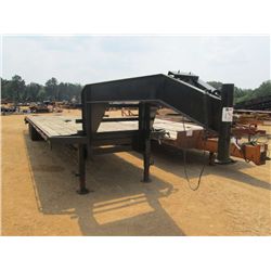 1990 8'X36' HOMEMADE GOOSENECK TRAILER, S/N 1212444560 (BILL OF SALE ONLY)