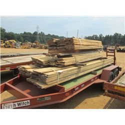 1 LOT MISC SIZE 1" ROUGH CUT BOARDS