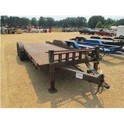 7' X 20' T/A TAC TRAILER W/RAMPS