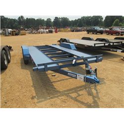 ANDERSON 7,000# T/A CAR HAULER, S/N 4YNBN1828DC070798 (13 YR) 82"X18' W/RAMPS