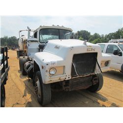 1998 MACK T/A TRUCK TRACTOR, S/N 1M1N188Y5WA017765, MACK DIESEL ENG, 2 LOWER TRANS, 34K REARS, 12K F