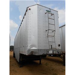 2001 PEERLESS DC42 T/A POSSUM BELLY CHIP TRAILER, S/N 1PLE042231PF52521, 42' OPEN TOP TARP, SWING GA